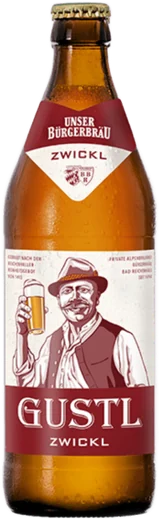 Bürgerbräu Gustl Zwickl Kasten 20x0,5l