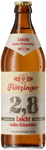 Flötzinger Hell leicht Kasten 20x0,5l
