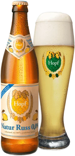 Hopf Natur Russ 0.0% Kasten 20x0,5l