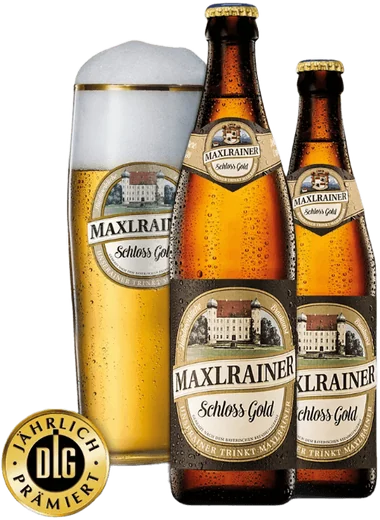 Maxlrainer Schloss Gold Kasten 20x0,5l