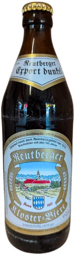 Reutberger Export dunkel Kasten 20x0,5l