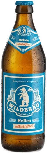 Wildbräu Hell alkoholfrei Kasten 20x0,5l