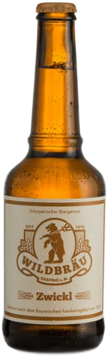 Wildbräu Zwickl Kasten 20x0,33l