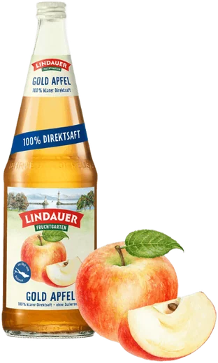 Lindauer Gold Apfel klar Kasten 6x1l