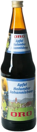 Oro Apfel-Holunder-Johannisbeere Kasten 6x1l