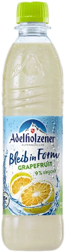 Adelholzener Bleib in Form Grapefruit PET Kasten 12x0,5l