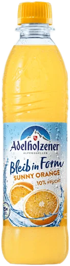Adelholzener Bleib in Form Sunny Orange PET Kasten 12x0,5l