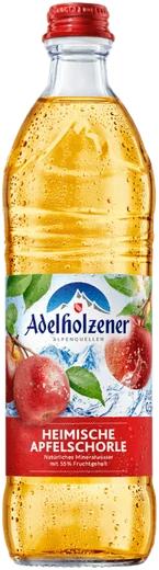 Adelholzener Heimische Apfelschorle Glas Kasten 12x0,5l