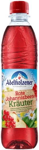 Adelholzener Rote Johannisbeere-Kräuter PET Kasten 12x0,5l