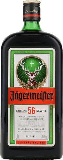 Jägermeister Kräuterlikör Flasche 1l