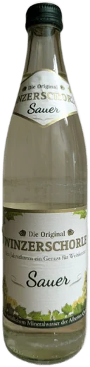 Augusta Winzerschorle sauer Kasten 20x0,5l