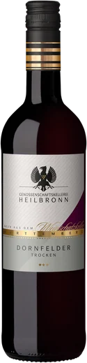 Heilbronn Dornfelder trocken Flasche 0,75l