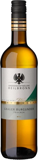 Heilbronn Grauer Burgunder Flasche 0,75l