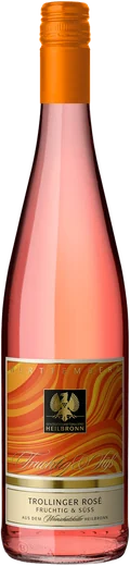Heilbronn Trollinger rose Flasche 0,75l